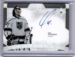 Cal Petersen Ultimate Collection Signatures #US-CP 2021-22 Upper Deck Ultimate - Picture 1 of 2