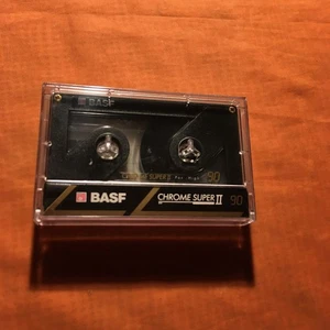 1 x BASF CHROME Super II 90 Cassette,IEC II/High Position,Top Zustand,1991 - Picture 1 of 6
