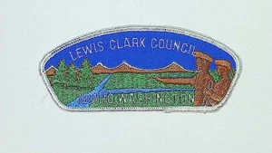 Lewis Clark Council Boy Scout Council Patch CSP Idaho Washington BSA - Picture 1 of 2