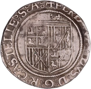 (1503-1510) Kingdom of Sicily Ferdinand II Silver 1 Tari KM#5 - Picture 1 of 2
