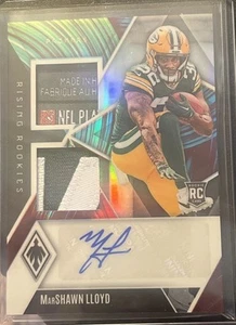 Marshawn Lloyd - Laundry Tag RPA 5/6 RC Packers - 2024 - RISING ROOKIES Phoenix - Picture 1 of 5