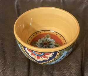 Espana Lifestyle Tischplatten unbegrenzt La Barca 6" Schüssel Suppe Müsli gelb blau rot - Bild 1 von 6