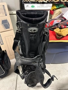 Knight Golf Standbag - schwarz mit mehreren Fächern - Bild 1 von 5