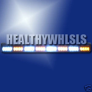 BARRA DE LUZ LED VOLTEX CUBIERTA TRANSPARENTE ÁMBAR 36" ASESOR DE TRÁFICO CON CONTROLADOR DE PANTALLA - Imagen 1 de 1