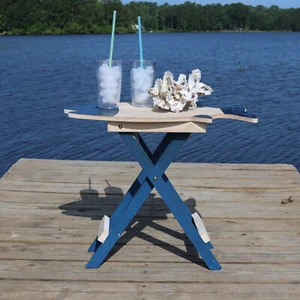 FISH TABLE, Beach Home Decor, Fish Shape, Side Table, Beach decor - Picture 1 of 13
