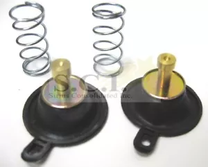 SUZUKI VS800 INTRUDER GV1200 MADURA VS800 CARBURETOR AIR CUT OFF VALVE SET x 2 - Picture 1 of 8