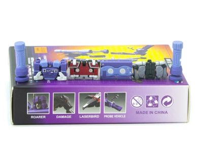 Magic Square MS-B28A Tapes Team Mini-Cassette Rumble Laserbeak Ravage MS-toys - Image 1 of 4