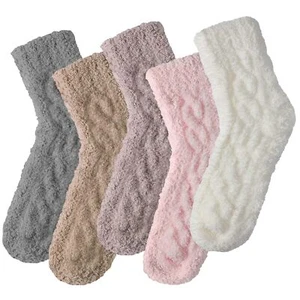 Womens Fuzzy Socks Fluffy Socks Women Winter Cozy Socks Warm Slipper Socks Ho... - Picture 1 of 8