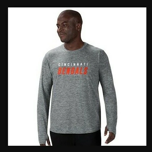 MSX by Michael Strahan Cincinnati Bengals Men's NFL Performance Tee by Glll - Image 1 of 1