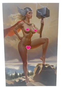 M House Thor Jane Foster Naughty METAL LTD 10 fumetti di Nathan Lorenzana Melinda! - Foto 1 di 3