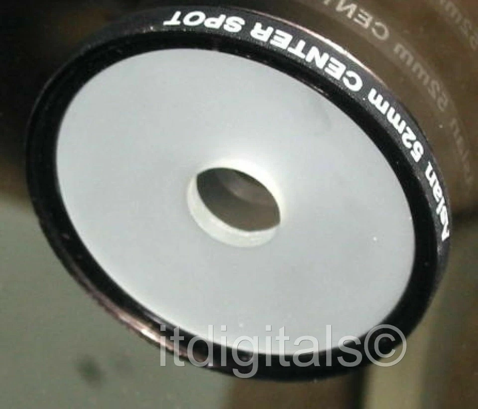 52mm Center Spot Lens Filter For Film Digital 52 mm Lenses Special Effects  - Image 1 of 4