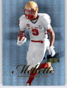 2013 Fleer Flair Showcase Aaron Mellette Foil Rookie RC Refractor Ravens #81 - Bild 1 von 2