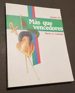 Abeka Book Spanish 2 B, Mas que Vencedores, Student Workbook, - Picture 1 of 5