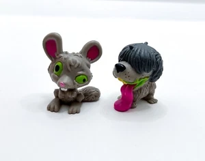 Ugglies Pet Shop Figurine Dog & Rabbit - Picture 1 of 5