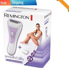 Remington WSF5060 Wet and Dry Lady Shaver Battery Operated Electric Razor with B