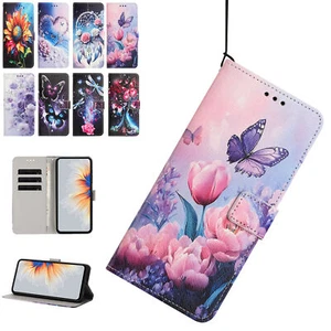 Case For Honor 90 200 Lite Smart Pro Magic6 Lite Magnet Flip Wallet Stand Cover - Picture 1 of 20