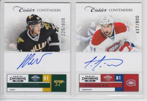2011-12 PANINI CONTENDERS LOUIS LEBLANC AUTO RC /800 #246 Calder Rookie Canadien - Picture 1 of 1