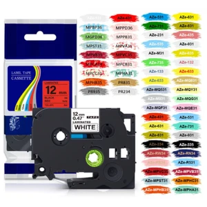 Schriftband Kompatibel Brother P-Touch TZ-231 TZ-211 TZ-131 TZ-251 TZ-631 TZ-241 - Bild 1 von 118