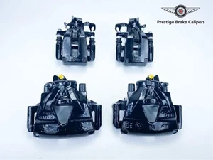 ORIGINAL AUDI A3 S3 8L JUEGO COMPLETO DE PINZAS DE FRENO 1998-2003 312/256mm NEGRO - Imagen 1 de 6