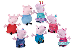 Peppa Pig Washable Branded Preschool Interactive Soft Toy 31cm Plush