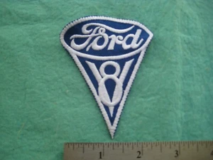 Ford V-8 Flat Head Racing Service  Parts Dealer  Hat  Uniform Patch - Picture 1 of 1
