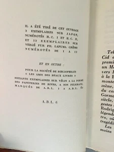 CHANTAL (Marie - Madeleine). Elend des CID. Schwelle, 1938. Hommage an die Autorin - Bild 1 von 4