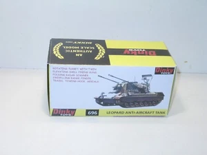 N158 Box Redone Dinky Toys for Cheetah Leopard Anti-Aircraft Military - Picture 1 of 3