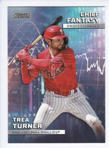 2023 Topps Stadium Club #CFPRO-7 TREA TURNER Chief Fantasy Professionals Insert - Picture 1 of 2