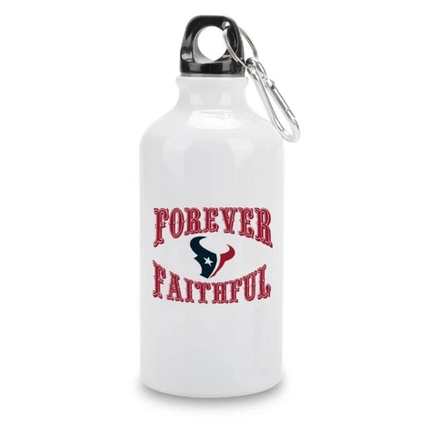 Forever Faithful Houston Texans Sport Bottle Portable Bike Water Bottle Cover
