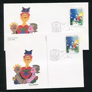3398 Adoption eines Kindes Fleetwood Ersttagsbrief, Karte 2000 - Bild 1 von 4