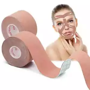 AURUZA 2 Rolls Facial Myofascial Face Lift Tape, & Forehead Wrinkle... - Picture 1 of 3