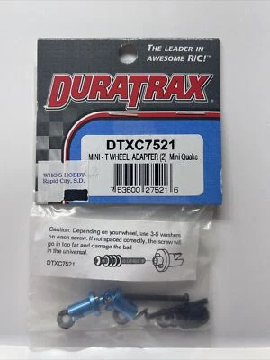 Duratrax Mini-T Wheel Adapter(2) Mini Quake DTXC7521 MQ Rare/vintage - Image 1 of 4