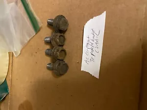1968 Ford Torino dealer installed A/C compressor bolts to pedestal bracket - Picture 1 of 7