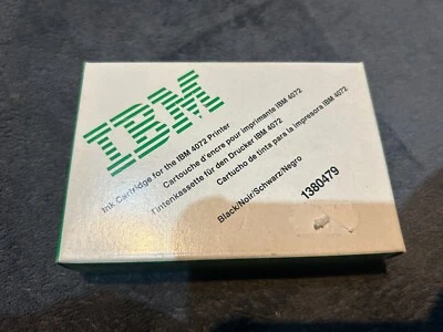 Lexmark 1380479 Original Black Cartridge for Lexmark 4072 (New) Free P+P - Image 1 of 3