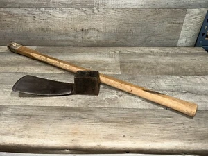 Vintage Pennsylvania Railroad PRR 11 3/4” X 4” Adze W/ Handle 35 1/4” - Picture 1 of 8