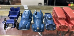 Rare Vintage Rubber Cars 1930s Lot of 9 - Picture 1 of 15