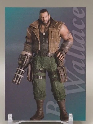 Tarjetas coleccionables Barret Wallace Final Fantasy VII Museo de Arte 1-022 Japón J221 Foto 1 de 4