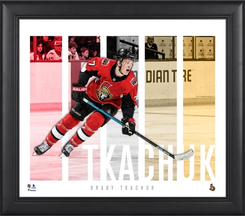Brady Tkachuk Ottawa Senators Framed 15x17 Player Panel Collage Cover