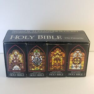  Holy Bible KJV On Cassette Nelson/Regency ( Cassettes Box Set) 1986