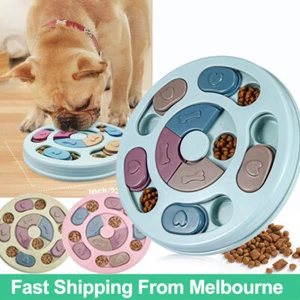 Dog Treat Dispenser Puppy Feeder Puzzle Game Interactive Toy Pet Training Ball - Picture 1 of 19
