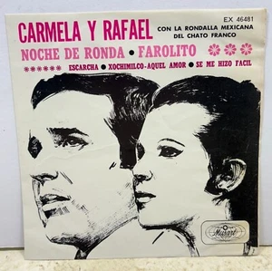 Carmela Y Rafael Noche De Ronda Mexico PICTURE SLEEVE ONLY Musart 46481 Fold Out - Bild 1 von 6