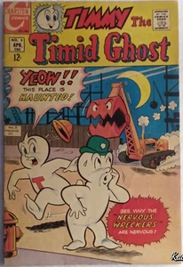 Charlton Comics TIMMY, THE TIMID GHOST VOL. I #9 Comic Book Nervous Wreckers - Picture 1 of 2