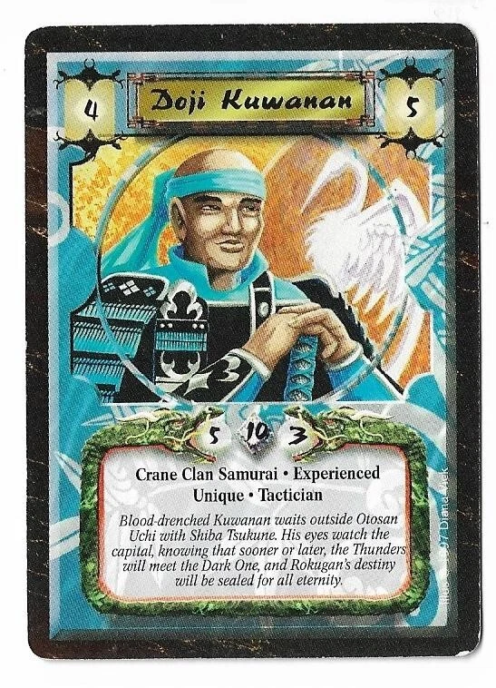 L5R: *DOJI KUWANAN (EXP)* - Time of the Void - Legend of the Five Rings CCG - Image 1 of 1