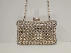 Women’s Margeaux New York Crossbody Purse Sparkling Champagne Gold Colors - Picture 1 of 7