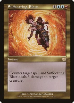 MTG Apocalypse --- SUFFOCATING BLAST --- RARE! NM! Magic the Gathering! - Image 1 of 3
