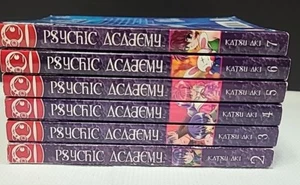 ACCADEMIA PSICHICA VOL. 2 3 4 5 6 7 LOTTO di 6 brossura inglese in ottime condizioni MANGA Vol#2 buono - Foto 1 di 18