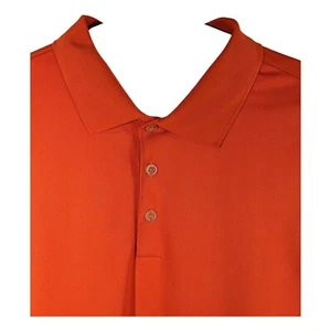 Polo da golf Nike arancione da uomo taglia 2XL XXL Dri-FIT top da allenamento - Foto 1 di 8