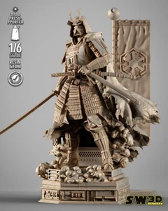 DARTH VADER STAR WARS ACTION FIGURE Kit modello resina 3D 1:6! UNPAINTED - Bild 1 von 8