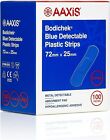 Aaxis Bodichek Blue Detectable Band Aid Strips 100 Piece Fast & Free Shipping