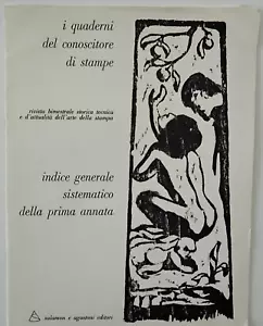 "I quaderni del conoscitore di stampe " Salomon e Agustoni Editori - Foto 1 di 5